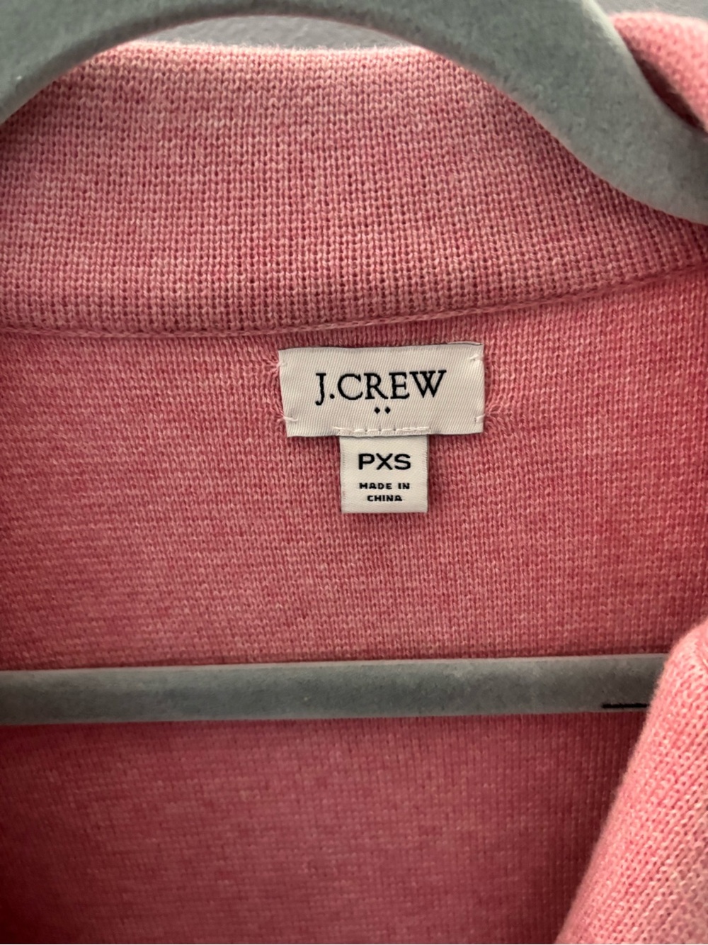 J. Crew Dusty Rose Knit Blazer - Single Button Pocket Jacket - Picture 2 of 2